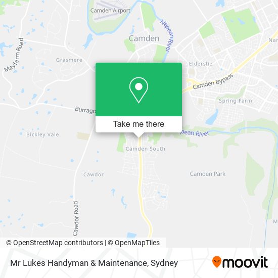 Mr Lukes Handyman & Maintenance map