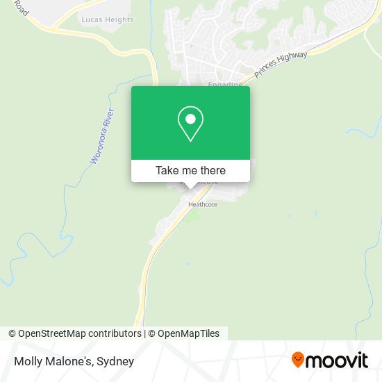 Molly Malone's map