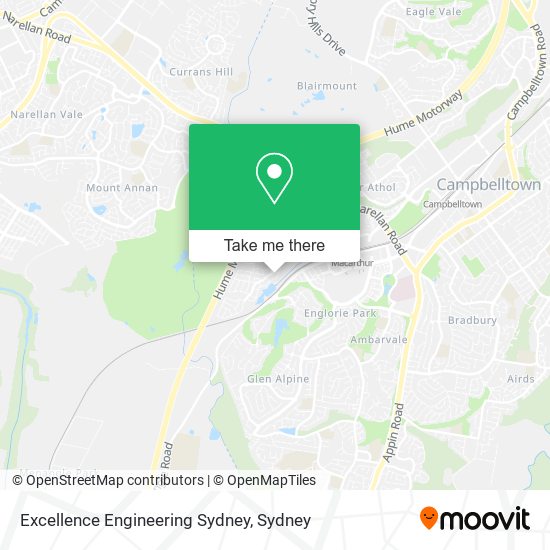 Mapa Excellence Engineering Sydney