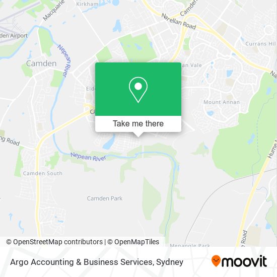 Mapa Argo Accounting & Business Services