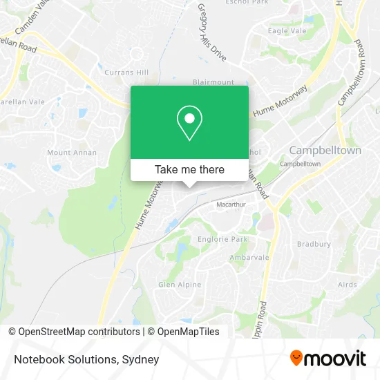 Notebook Solutions map