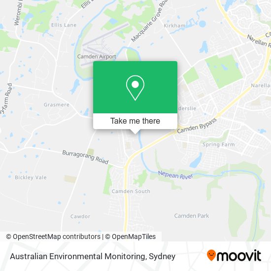Australian Environmental Monitoring map