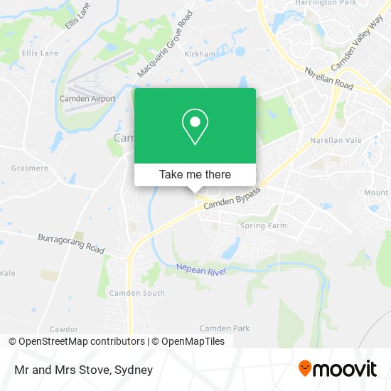 Mr and Mrs Stove map