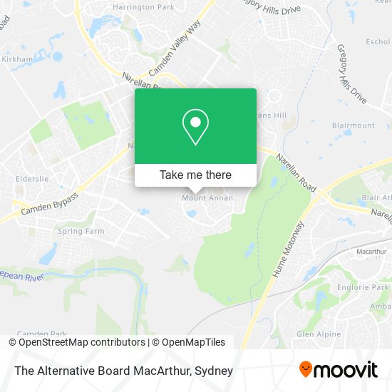 The Alternative Board MacArthur map