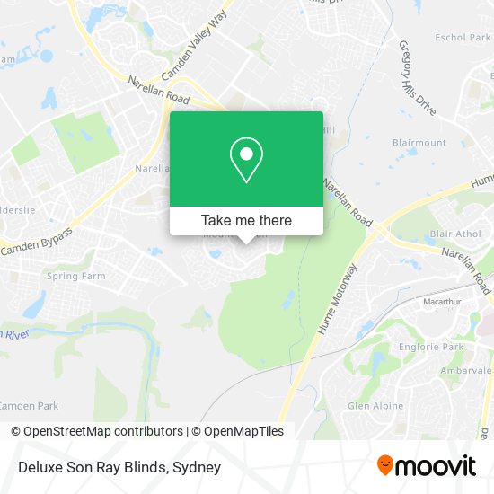 Deluxe Son Ray Blinds map