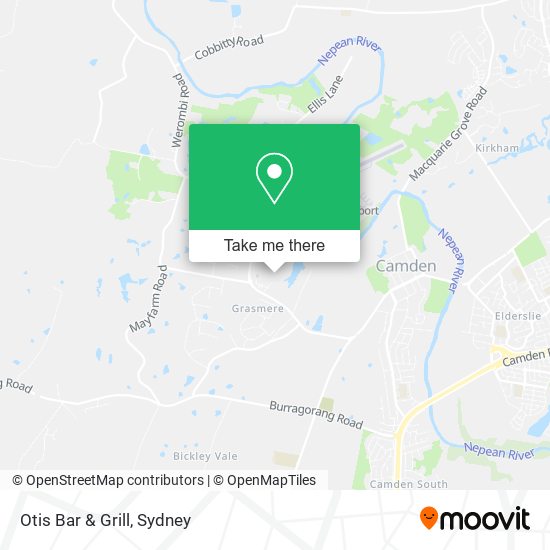 Otis Bar & Grill map