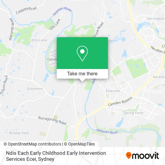 Ndis Each Early Childhood Early Intervention Services Ecei map