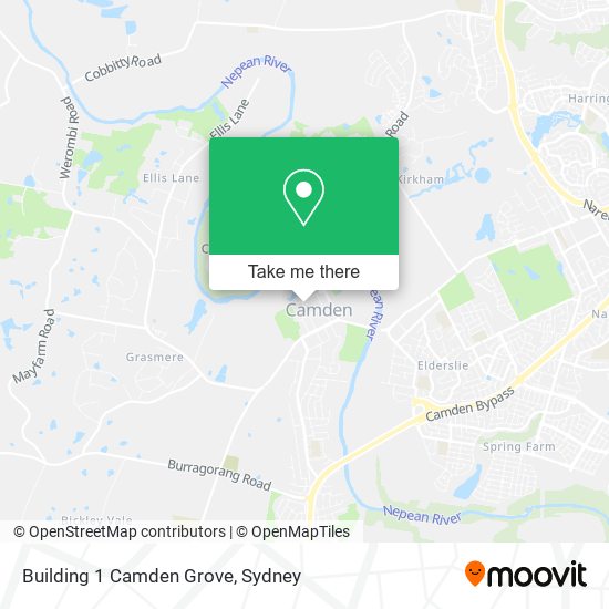 Building 1 Camden Grove map
