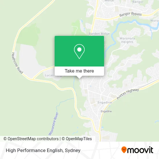 Mapa High Performance English