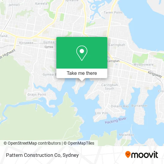 Pattern Construction Co map