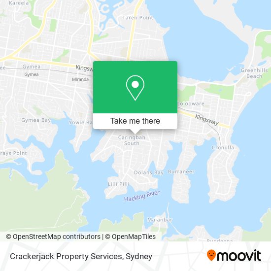 Mapa Crackerjack Property Services