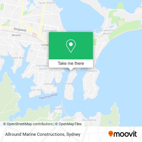 Allround Marine Constructions map