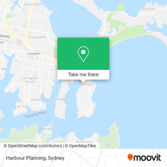 Harbour Planning map