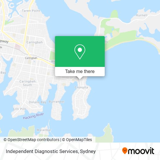 Independent Diagnostic Services map