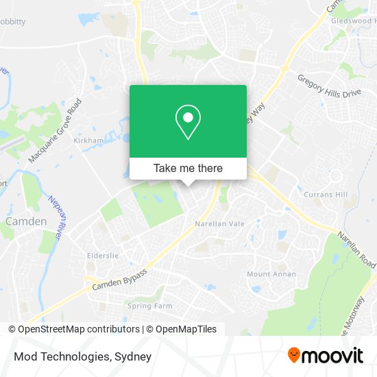 Mod Technologies map