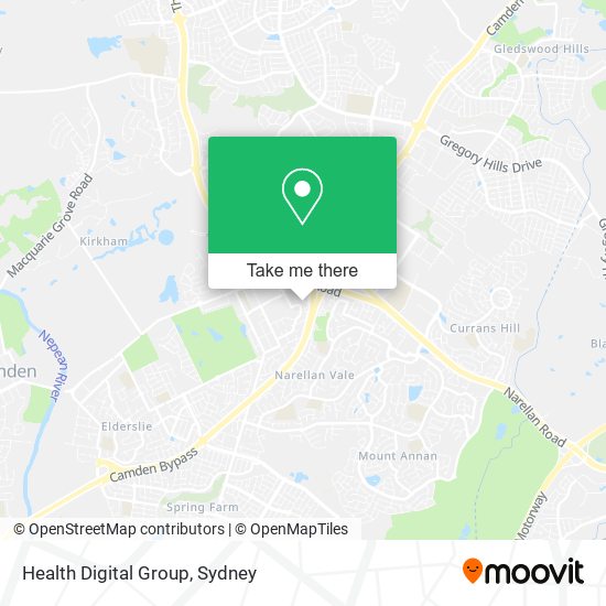 Health Digital Group map