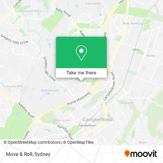 Move & Roll map