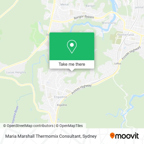 Maria Marshall Thermomix Consultant map