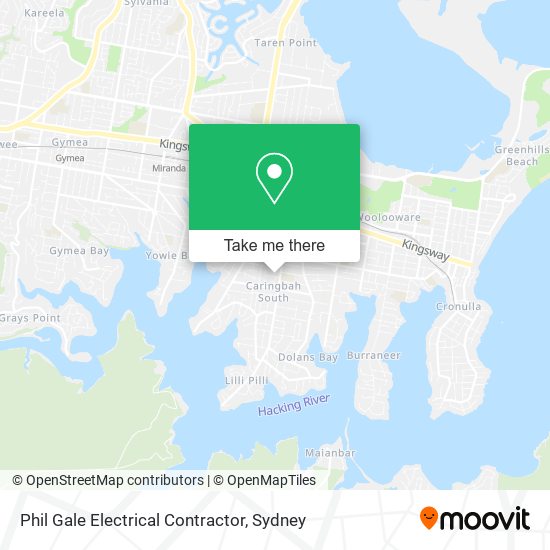 Mapa Phil Gale Electrical Contractor