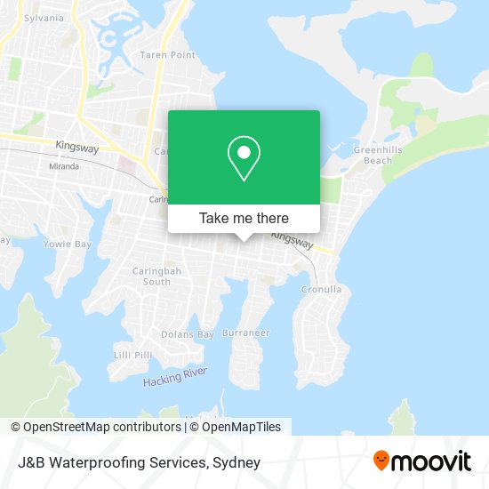 J&B Waterproofing Services map