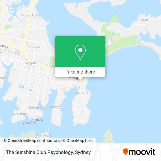 The Sunshine Club Psychology map