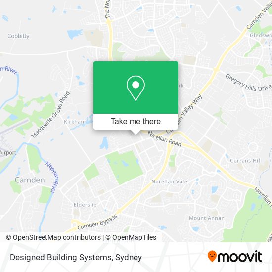 Designed Building Systems map