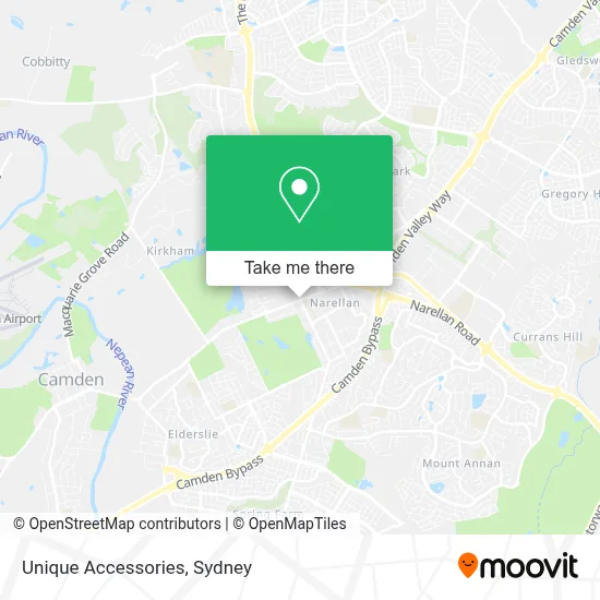 Mapa Unique Accessories