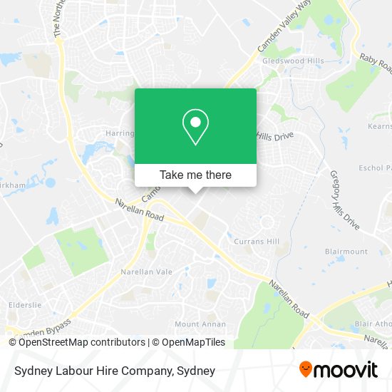 Sydney Labour Hire Company map