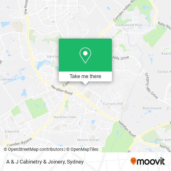 A & J Cabinetry & Joinery map