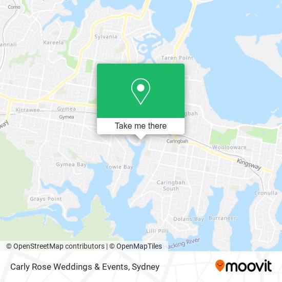 Carly Rose Weddings & Events map