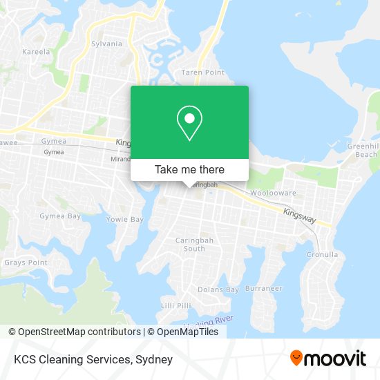 Mapa KCS Cleaning Services