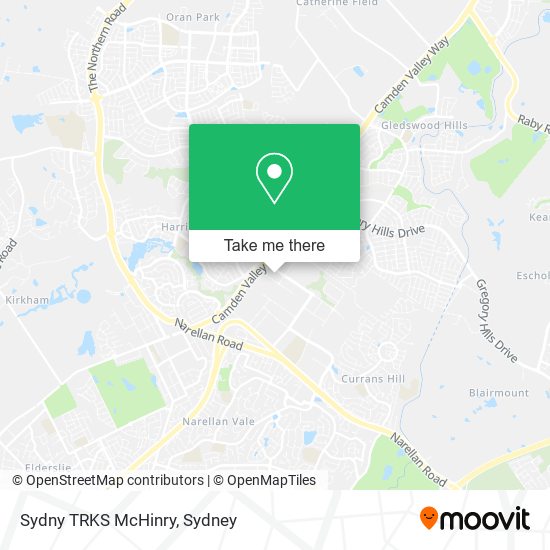 Sydny TRKS McHinry map