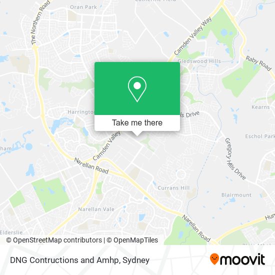 DNG Contructions and Amhp map
