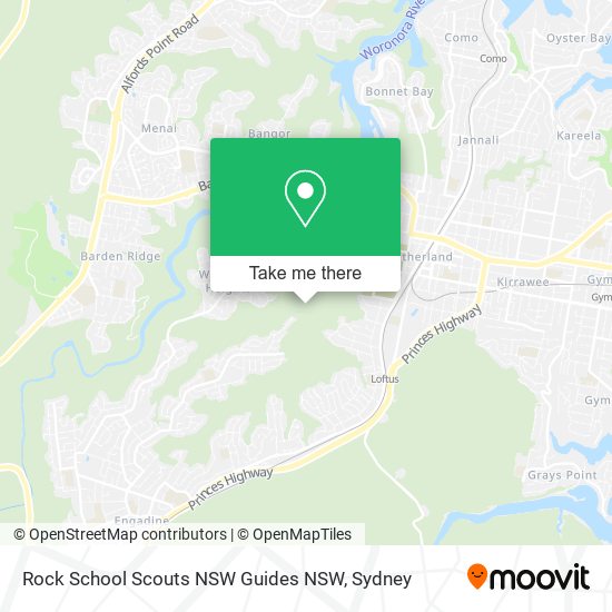 Rock School Scouts NSW Guides NSW map