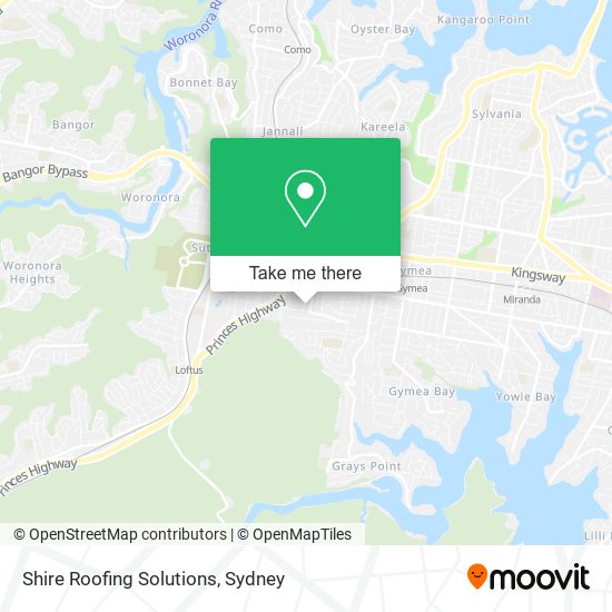 Mapa Shire Roofing Solutions