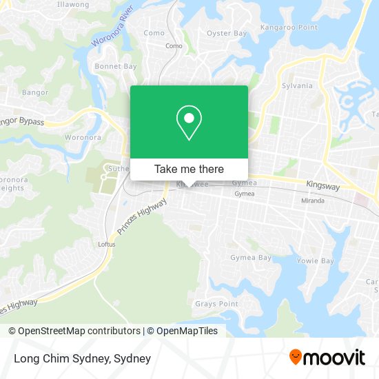 Mapa Long Chim Sydney