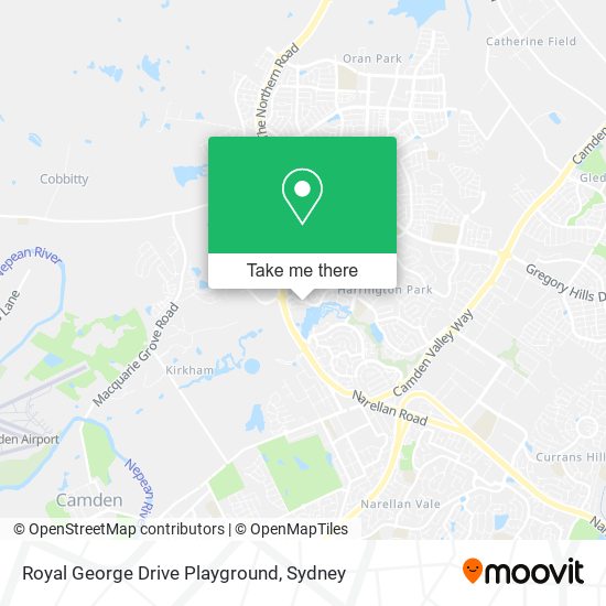 Mapa Royal George Drive Playground