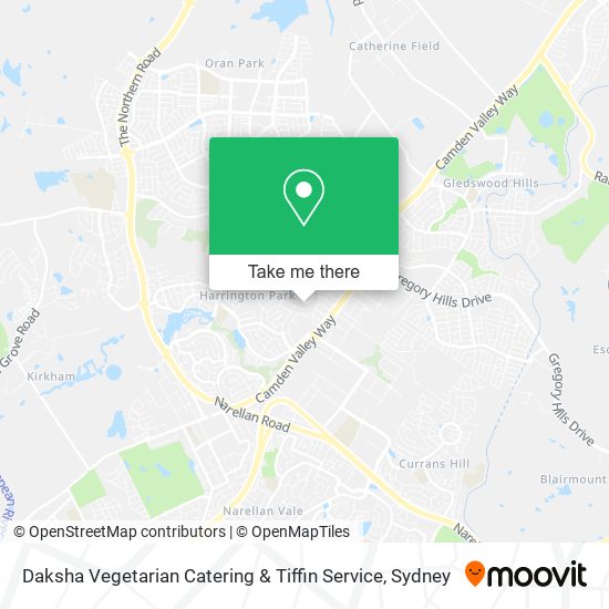 Daksha Vegetarian Catering & Tiffin Service map