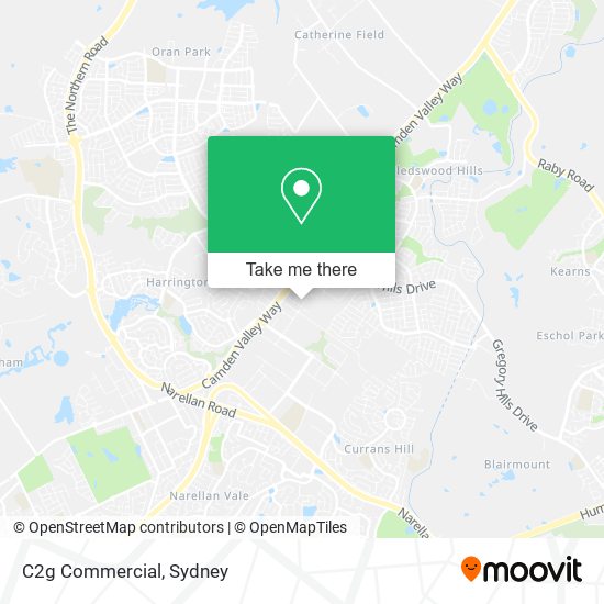 C2g Commercial map