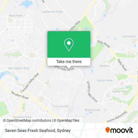 Seven Seas Fresh Seafood map