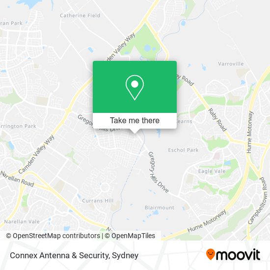 Connex Antenna & Security map