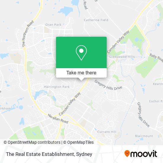 The Real Estate Establishment map