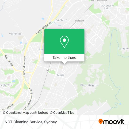 NCT Cleaning Service map