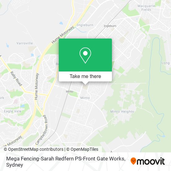 Mapa Mega Fencing-Sarah Redfern PS-Front Gate Works