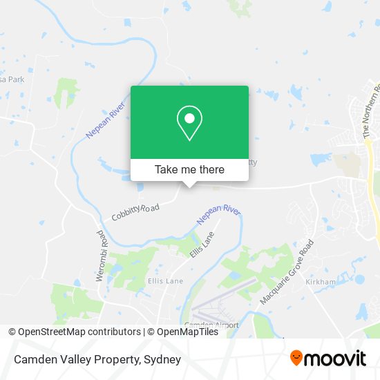 Mapa Camden Valley Property