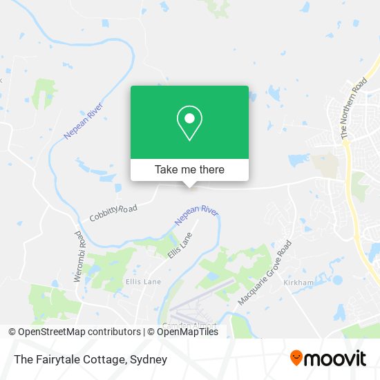 The Fairytale Cottage map
