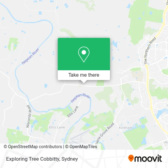 Exploring Tree Cobbitty map