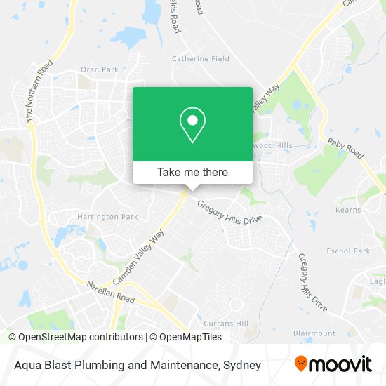 Mapa Aqua Blast Plumbing and Maintenance