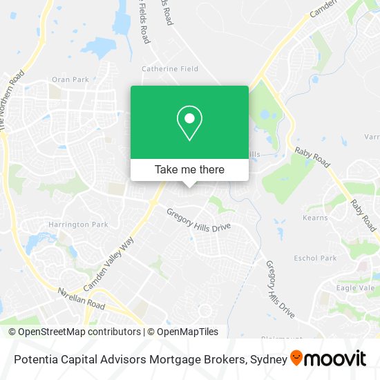 Mapa Potentia Capital Advisors Mortgage Brokers