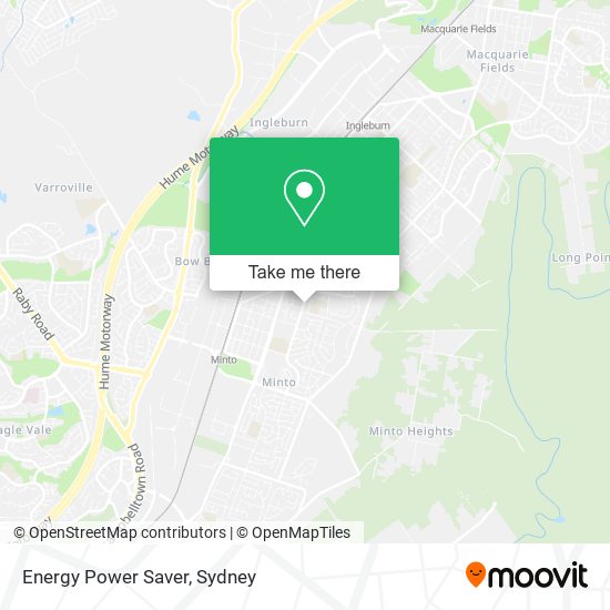 Energy Power Saver map